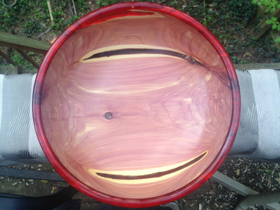 Cedar (Eastern Red) Pet Bowl Stand